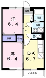 エバーリッチヒルズの物件間取画像